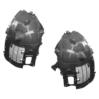 Replace® - Front Forward Driver and Passenger Side Fender Splash Shield Set (CAPA Certified)