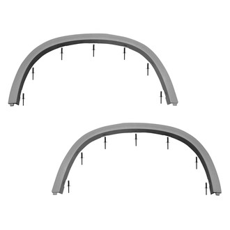 Replace® - Rear Driver and Passenger Side Wheel Arch Molding Set (Standard Line)