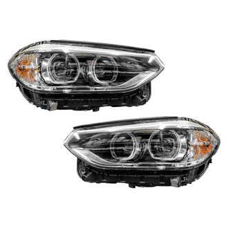 Replace® - Driver and Passenger Side Replacement Headlight Set (Standard Line)