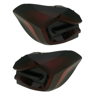 Replace® - Driver and Passenger Side Outer Replacement Tail Lights (CAPA Certified)
