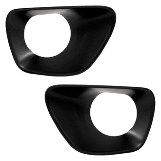 Replace® - Front Driver and Passenger Side Fog Light Bezel Set (Standard Line)