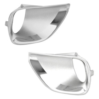 Replace® - Front Driver and Passenger Side Fog Light Trim Set (Standard Line)