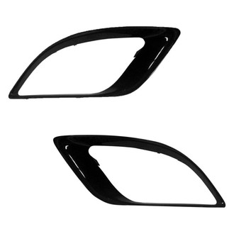 Replace® - Front Driver and Passenger Side Fog Light Trim Set (Standard Line)