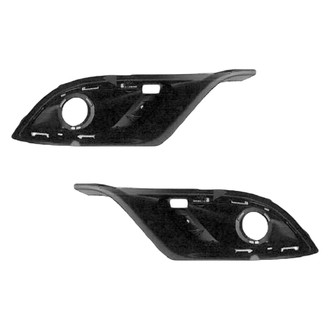 Replace® - Front Inner Driver and Passenger Side Fog Light Bezel Set (CAPA Certified)