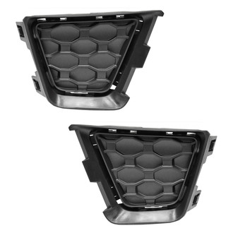 Replace® - Front Lower Driver and Passenger Side Fog Light Cover Set (Standard Line)