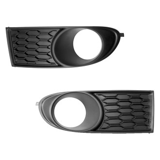 Replace® - Front Driver and Passenger Side Fog Light Bezel Set (Standard Line)