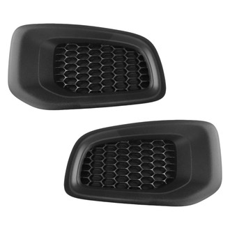 Replace® - Front Outer Driver and Passenger Side Fog Light Cover Set (CAPA Certified)