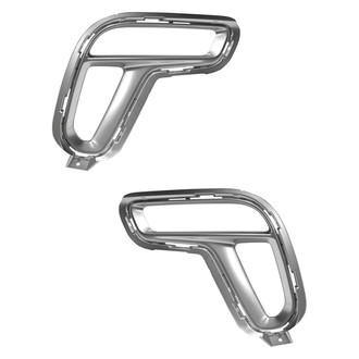Replace® - Front Driver and Passenger Side Fog Light Bezel Set (Standard Line)