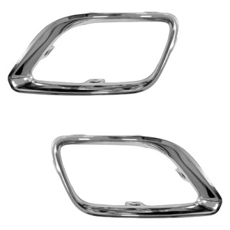Replace® - Front Driver and Passenger Side Fog Light Trim Set (Standard Line)