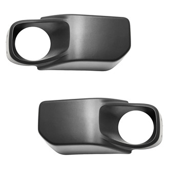 Replace® - Front Driver and Passenger Side Fog Light Bezel Set (Standard Line)