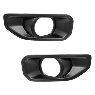 Replace® - Front Driver and Passenger Side Fog Light Bezel Set (Standard Line)