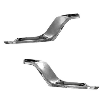Replace® - Front Driver and Passenger Side Bumper Cover Molding Set (Standard Line)