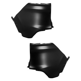 Replace® - Rear Driver and Passenger Side Bumper Cover Extension Set (CAPA Certified)