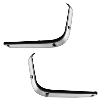 Replace® - Rear Lower Outer Driver and Passenger Side Bumper Valance Set (Standard Line)