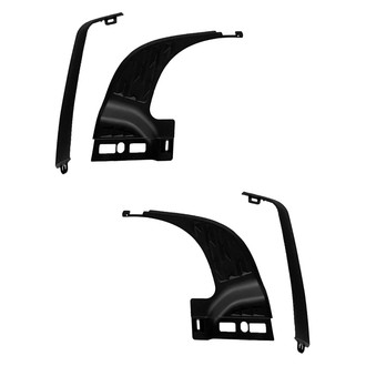 Replace® - Rear Outer Driver and Passenger Side Bumper Step Pad Set (CAPA Certified)