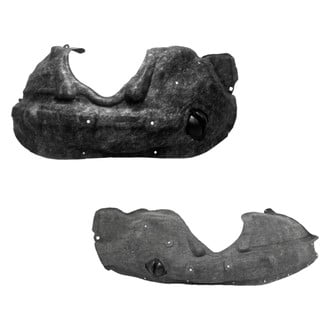 Replace® - Front Driver and Passenger Side Fender Liner Set (Standard Line)