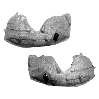 Replace® - Front Driver and Passenger Side Fender Liner Set (CAPA Certified)