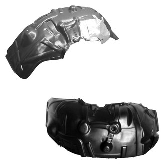 Replace® - Front Driver and Passenger Side Fender Liner Set (Standard Line)