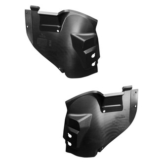Replace® - Front Driver and Passenger Side Fender Liner Front Section Set (Standard Line)