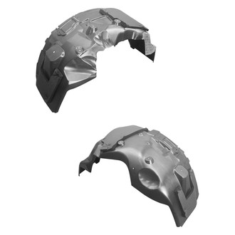 Replace® - Front Driver and Passenger Side Fender Liner Set (CAPA Certified)