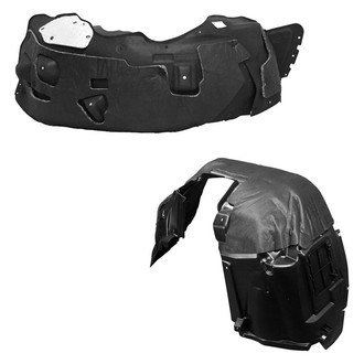 Replace® - Front Driver and Passenger Side Fender Liner Set (Standard Line)