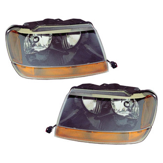 Replace® - Driver and Passenger Side Replacement Headlight Set (Value Line)
