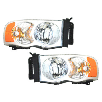 Replace® - Driver and Passenger Side Replacement Headlight Set (Value Line)