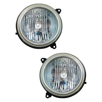 Replace® - Driver and Passenger Side Replacement Headlight Set (Value Line)