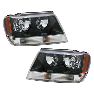 Replace® - Driver and Passenger Side Replacement Headlight Set (Value Line)