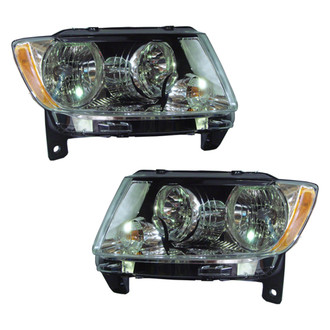 Replace® - Remanufactured OE Driver and Passenger Side Replacement Headlight Set
