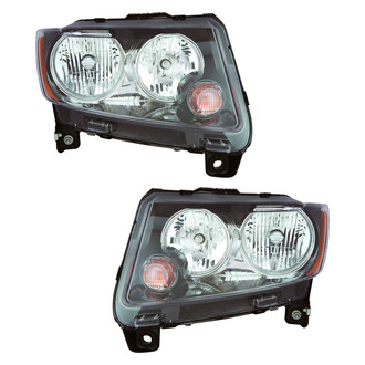 Replace® - Driver and Passenger Side Replacement Headlight Set (Value Line)