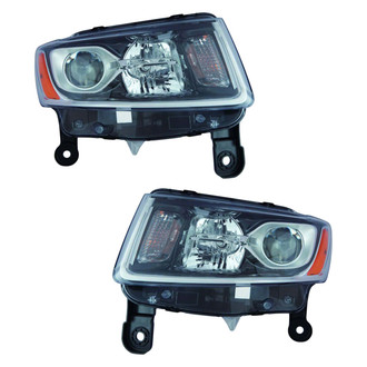 Replace® - Driver and Passenger Side Replacement Headlight Set (Standard Line)