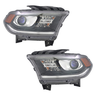 Replace® - Driver and Passenger Side Replacement Headlight Set (Value Line)