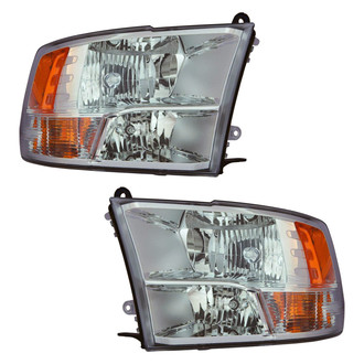 Replace® - Driver and Passenger Side Replacement Headlight Set (CAPA Certified)