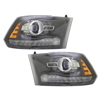 Replace® - Driver and Passenger Side Replacement Headlight Set (CAPA Certified)