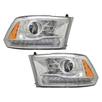 Replace® - Driver and Passenger Side Replacement Headlight Set (Standard Line)