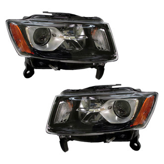 Replace® - Driver and Passenger Side Replacement Headlight Set (CAPA Certified)