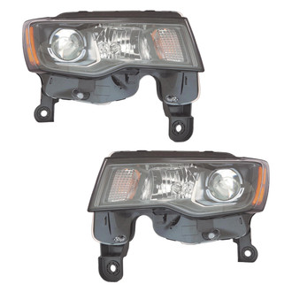 Replace® - Driver and Passenger Side Replacement Headlight Set (Standard Line)