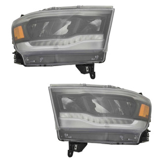 Replace® - Driver and Passenger Side Replacement Headlight Set (Standard Line)