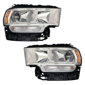 Replace® - Driver and Passenger Side Replacement Headlight Set (Standard Line)
