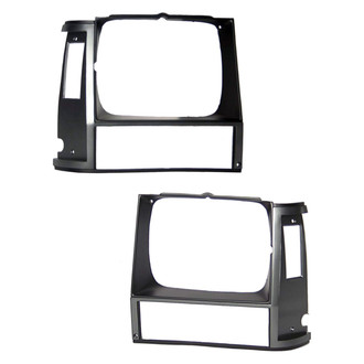 Replace® - Driver and Passenger Side Headlight Bezel Set (Platinum Plus)