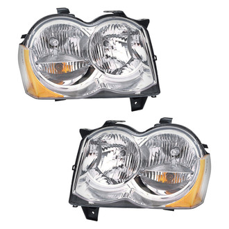 Replace® - Brand New OE Driver and Passenger Side Replacement Headlight Set