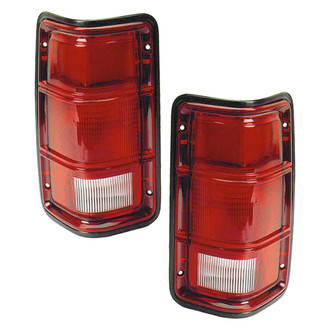 Replace® - Driver and Passenger Side Replacement Tail Lights (Standard Line)