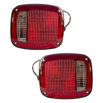 Replace® - Driver and Passenger Side Replacement Tail Lights (Standard Line)