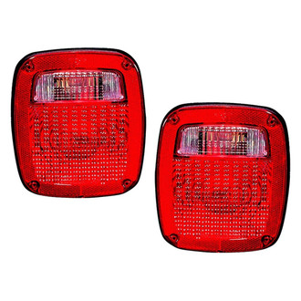 Replace® - Driver and Passenger Side Replacement Tail Lights (CAPA Certified)