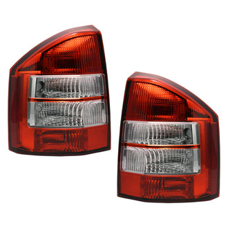 Replace® - Driver and Passenger Side Replacement Tail Light Lens and Housings (Value Line)