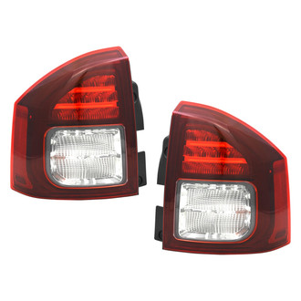 Replace® - Driver and Passenger Side Replacement Tail Lights (Value Line)