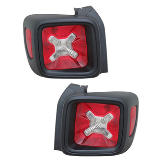 Replace® - Driver and Passenger Side Replacement Tail Lights (CAPA Certified)