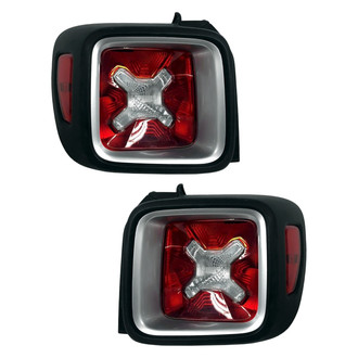Replace® - Driver and Passenger Side Replacement Tail Lights (CAPA Certified)