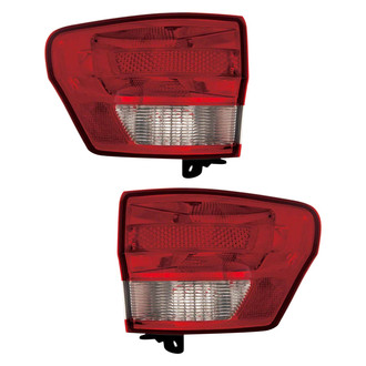 Replace® - Brand New OE Driver and Passenger Side Outer Replacement Tail Lights